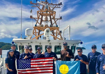 USCGC Myrtle Hazard completes operational period, deepens ties with Republic of Palau