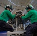Helicopter Maritime Strike Squadron 70 Sailors Conduct Maintenance