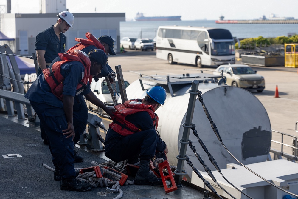 Curtis Wilbur Conduct Sea and Anchor
