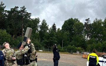 USAG Rheinland-Pfalz partners with Polizei, Air Force to test UAS response readiness