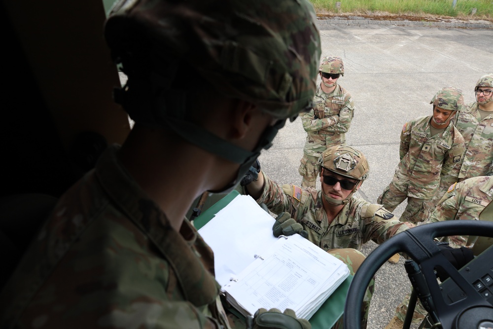 40th Transportation Company Conducts Drivers Training