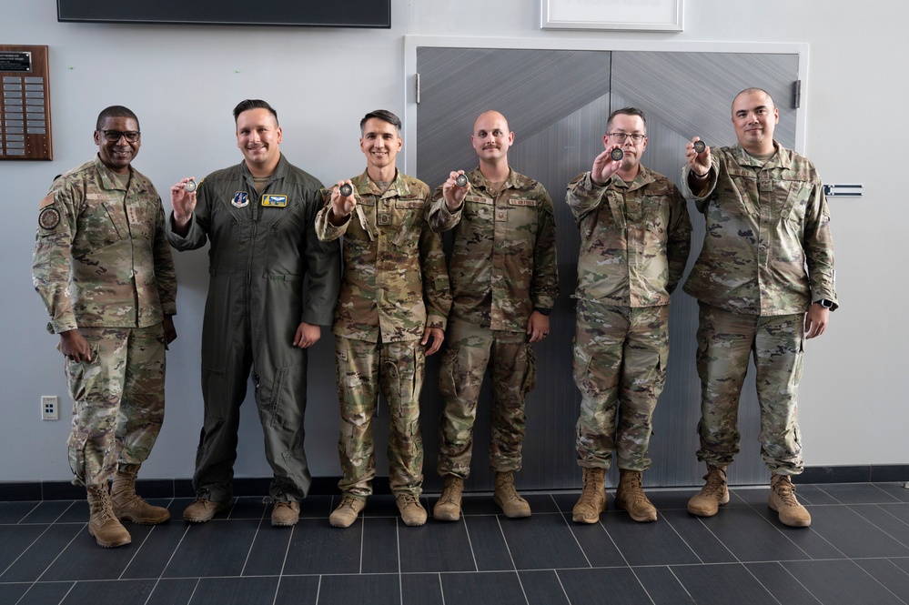 Gen. Randall Reed Visits Pease