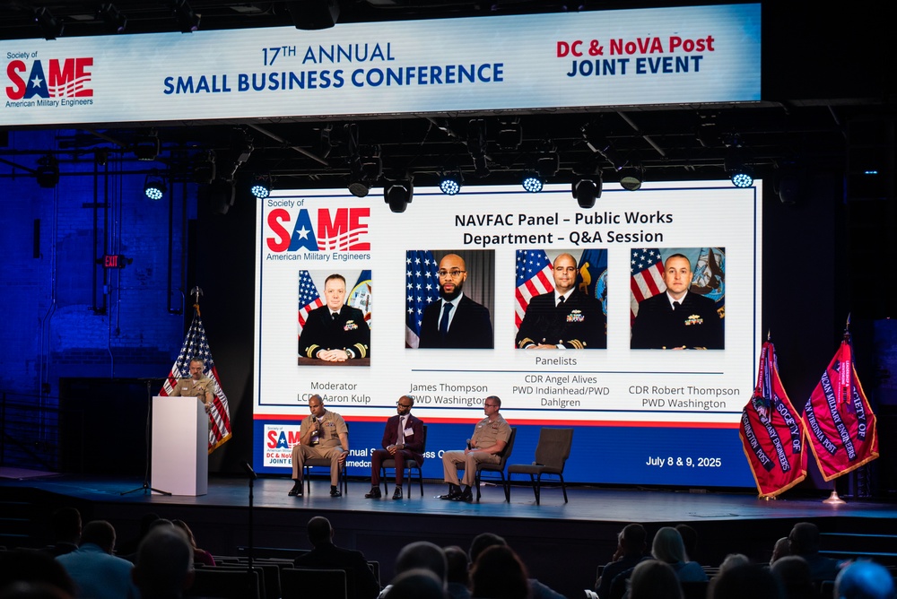 NAVFAC Washington Showcases $2.5 Billion in Small Business Opportunities at 17th Annual SAME Small Business Conference