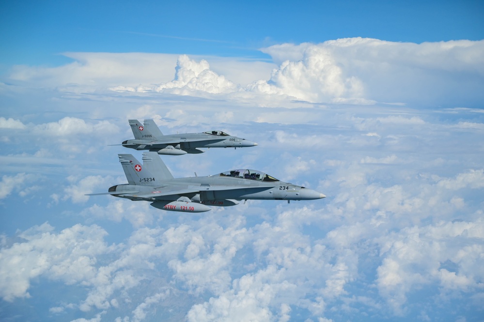 Exercise Copper Arrow Joint Swiss Refuel Mission Exercise Copper Arrow Joint Swiss Refuel Mission