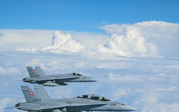 Exercise Copper Arrow Joint Swiss Refuel Mission