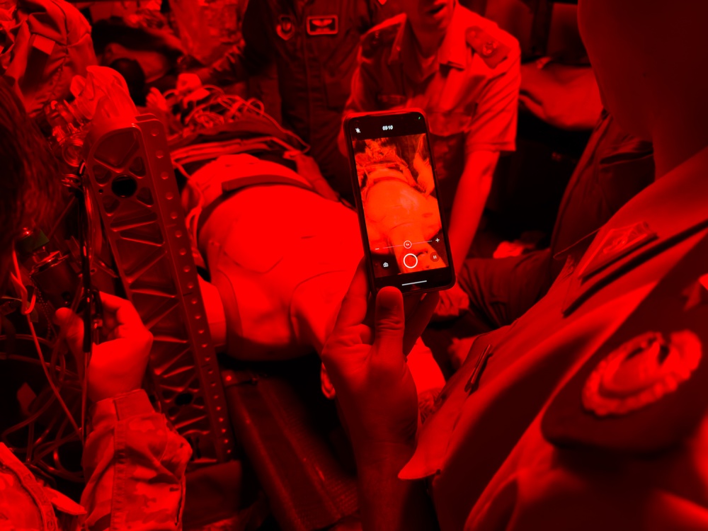 USAFE-AFAFRICA, Algeria Conduct Aeromedical Exchange