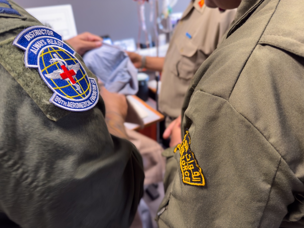 USAFE-AFAFRICA, Algeria Conduct Aeromedical Exchange