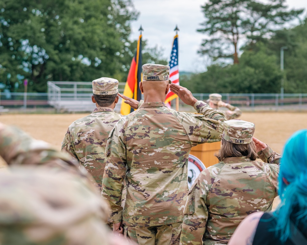 68th TMC Headquarters and Headquarters Company Change of Command Ceremony 2025