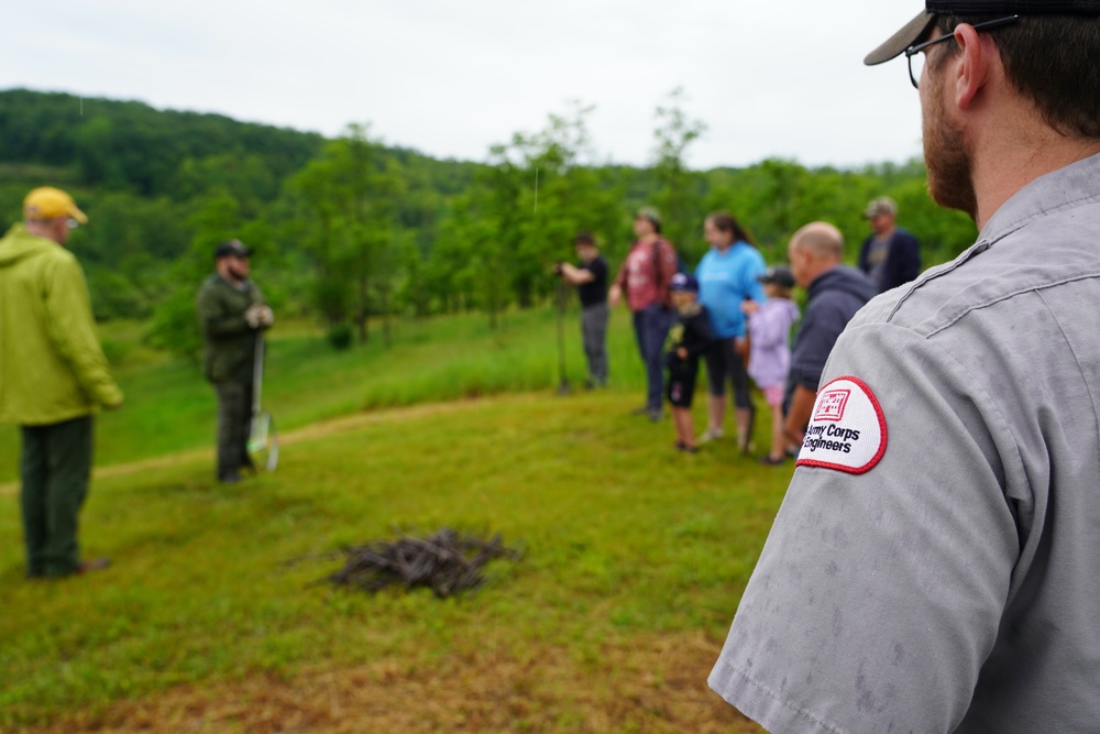 Jennings Randolph Lake Volunteers Plant Native Chestnuts in National Conservation Program