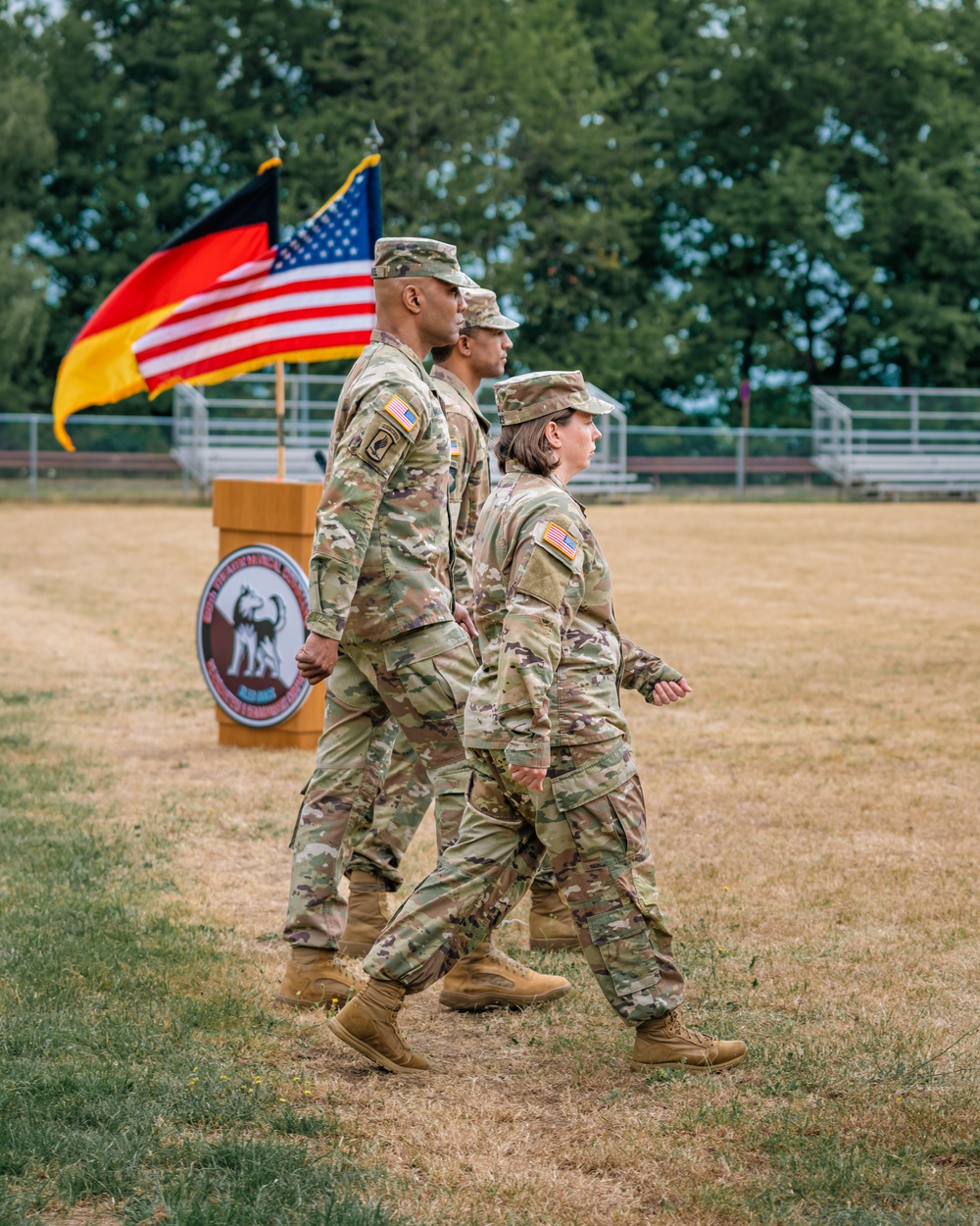 68th TMC Headquarters and Headquarters Company Change of Command Ceremony 2025
