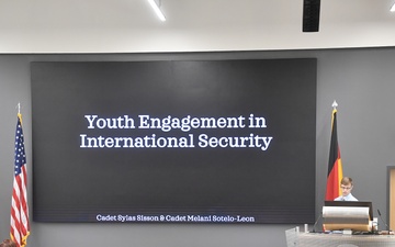 Army Cadets Brief Summer Research on Youth Engagement in International Security