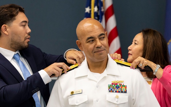 With Family by His Side, Rear Adm. Ewing Takes Helm of Defense Health Network National Capital Region