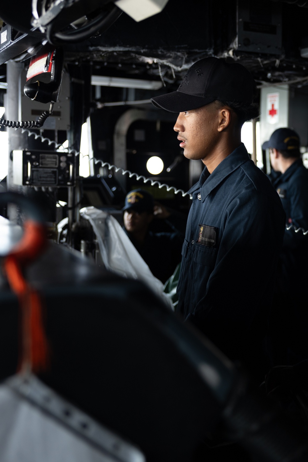 Curtis Wilbur Conduct General Quarters Drill
