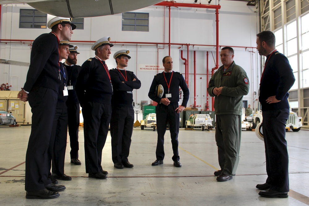 French Marine Nationale sailors visit U.S. VP Squadrons