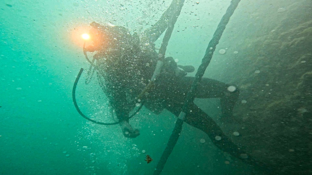 UCT One Divers Support NATO Port Assessment in Croatia