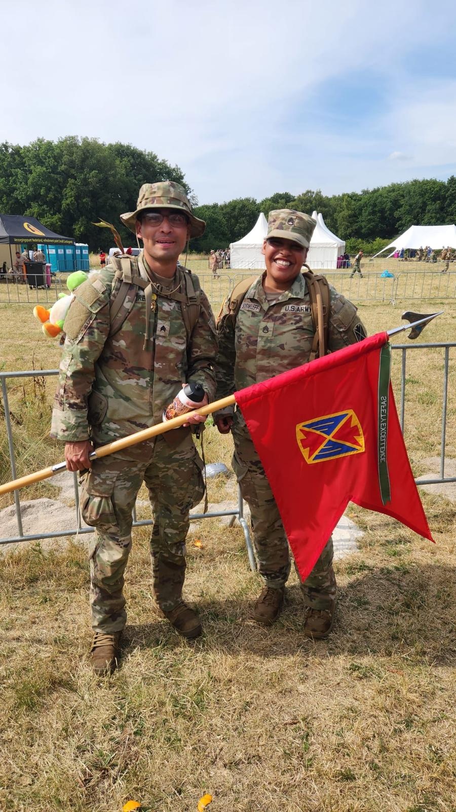 10th AAMDC air defenders complete Nijmegen ruck march 2025