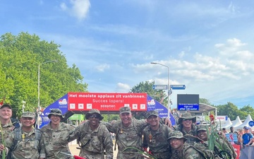 10th AAMDC air defenders complete Nijmegen ruck march 2025