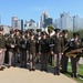 Maj. Gen. Pippy delivers Oath of Enlsitement at PNC Park