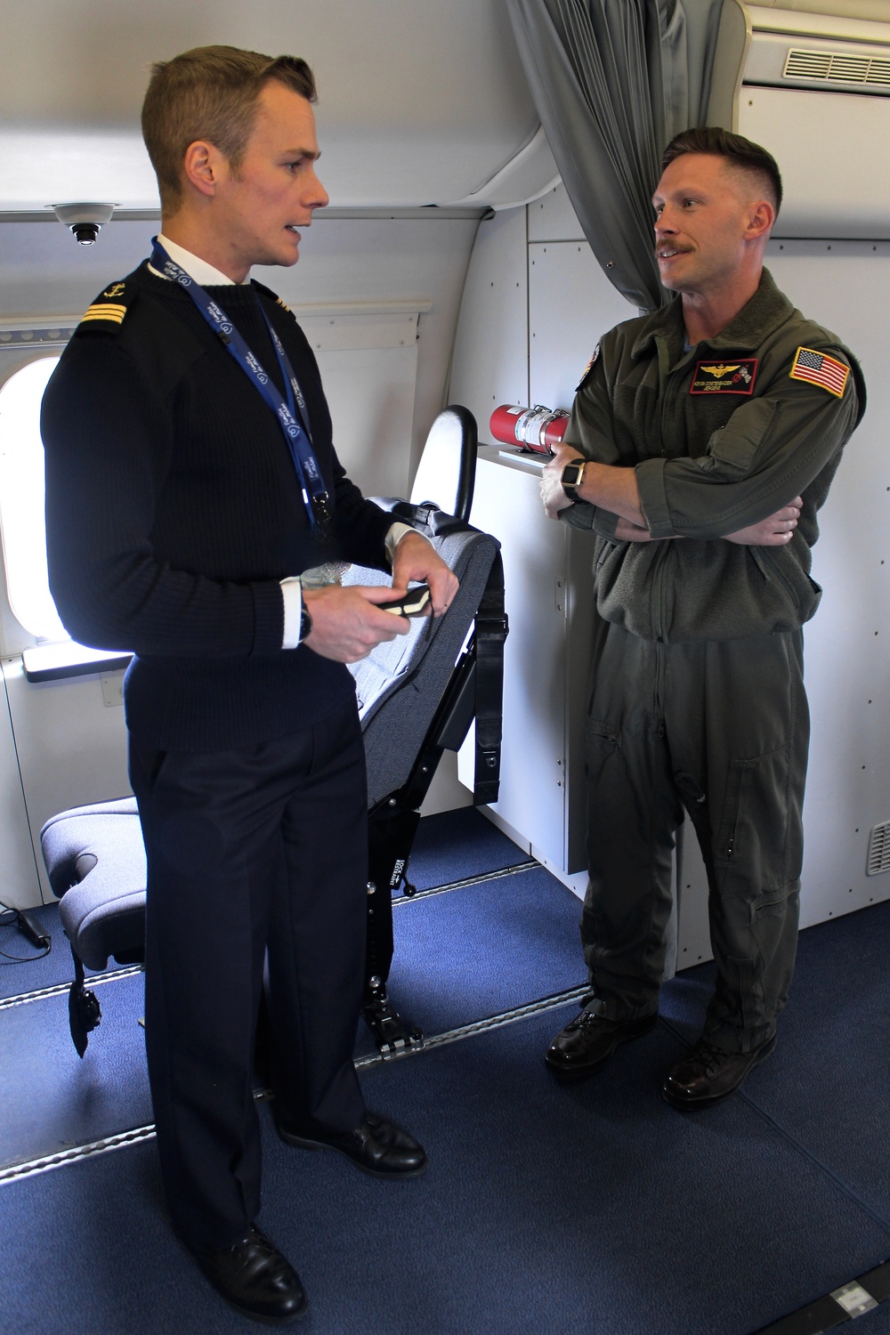 French Marine Nationale sailors visit U.S. VP Squadrons