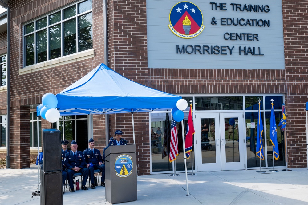 Morrisey Hall Ribbon Cutting