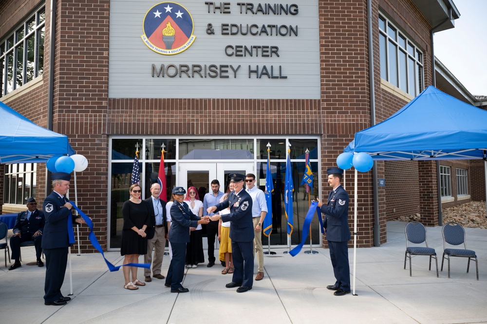 Morrisey Hall Ribbon Cutting