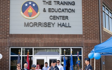 Morrisey Hall Ribbon Cutting