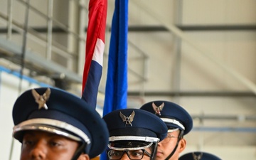 100th ARW Change of Command: Welcoming Col. Steven Byrum