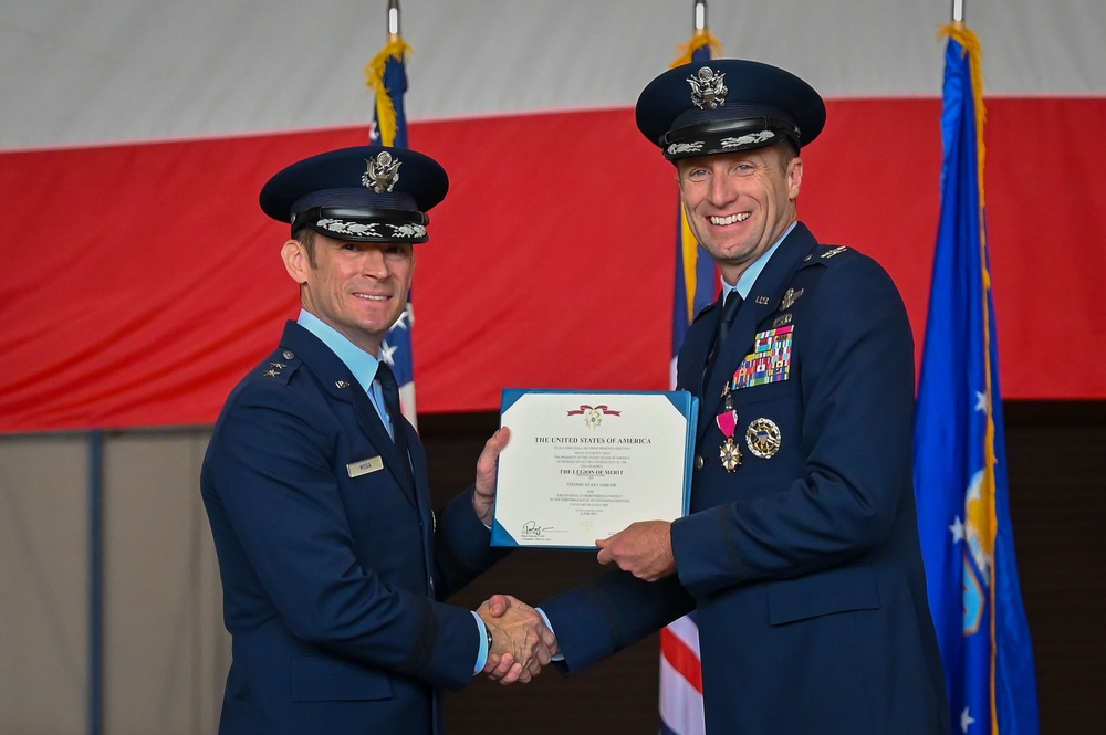 100th ARW Change of Command: Welcoming Col. Steven Byrum