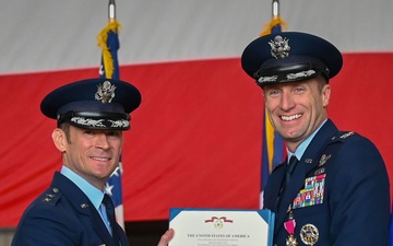 100th ARW Change of Command: Welcoming Col. Steven Byrum