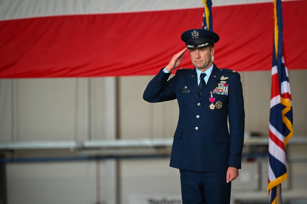 100th ARW Change of Command: Welcoming Col. Steven Byrum