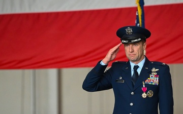 100th ARW Change of Command: Welcoming Col. Steven Byrum