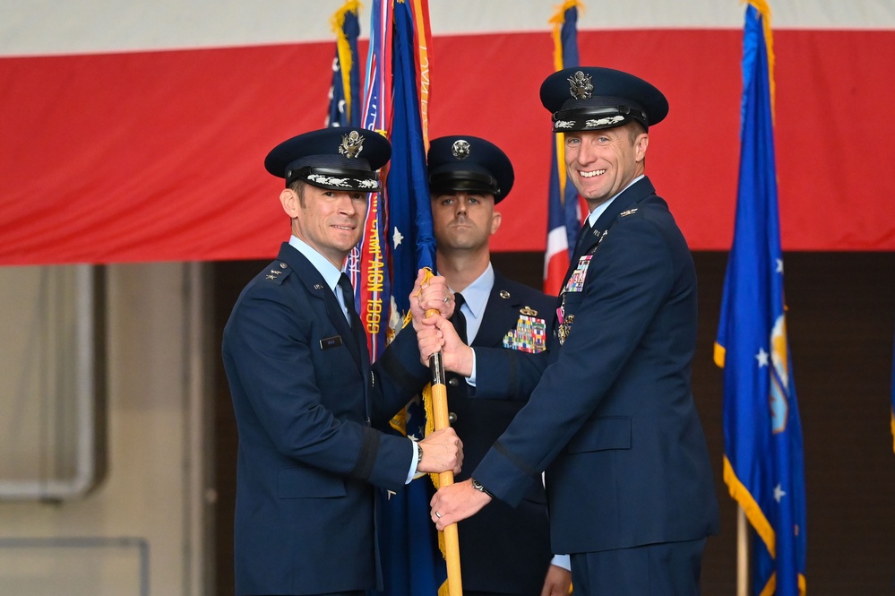 100th ARW Change of Command: Welcoming Col. Steven Byrum