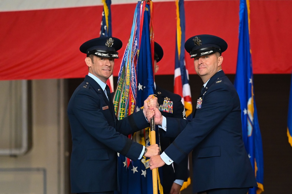 100th ARW Change of Command: Welcoming Col. Steven Byrum
