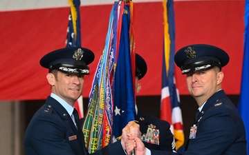 100th ARW Change of Command: Welcoming Col. Steven Byrum