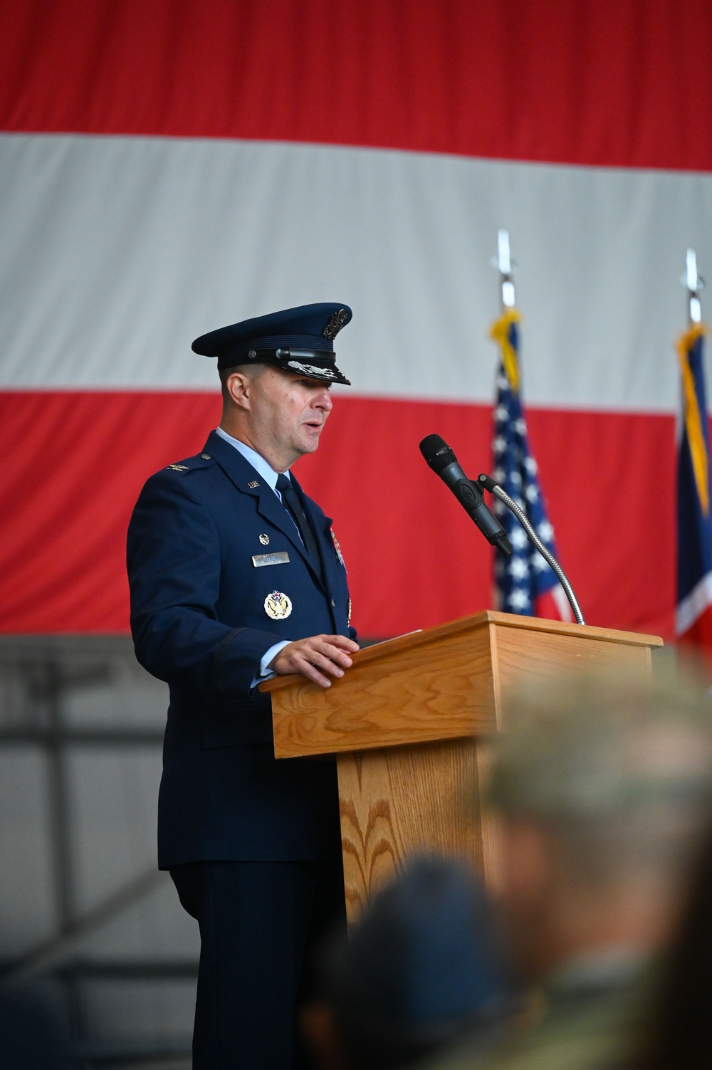 100th ARW Change of Command: Welcoming Col. Steven Byrum