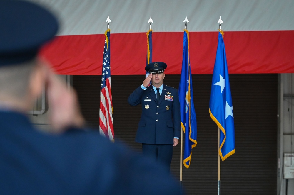 100th ARW Change of Command: Welcoming Col. Steven Byrum