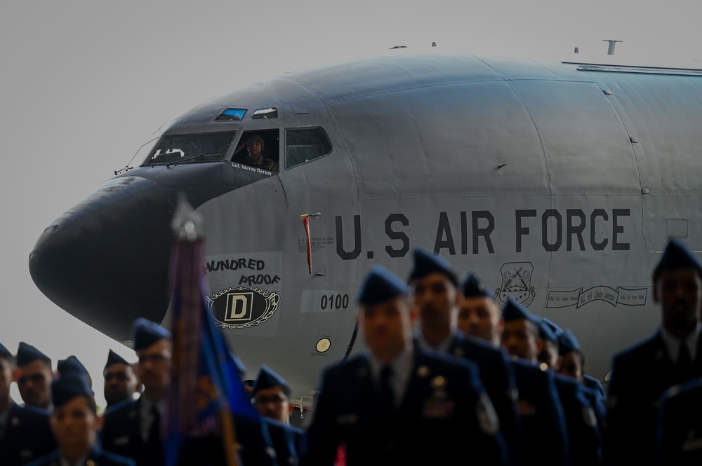 100th ARW Change of Command: Welcoming Col. Steven Byrum