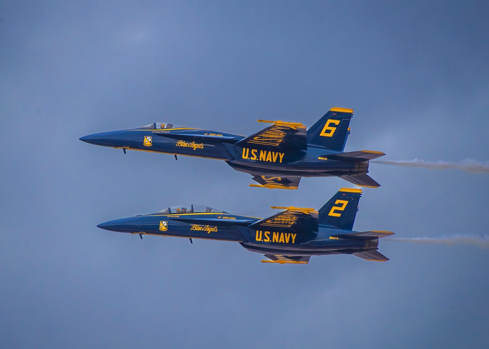 The Blue Angels’ conduct Winter Training in  El Centro