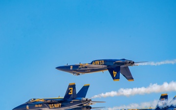 The Blue Angels’ conduct Winter Training in  El Centro