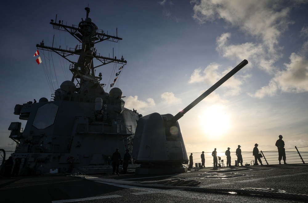 USS Millius (DDG 69) Arrives in Diego Garcia