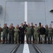 U.S. Navy Sailors visit the Fremm Normandie (D651)
