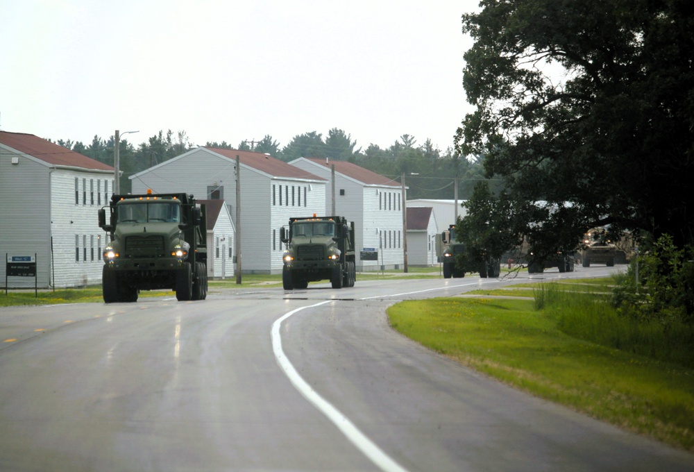 Convoy at Fort McCoy: July 2025 training at Wisconsin's Total Force Training Center