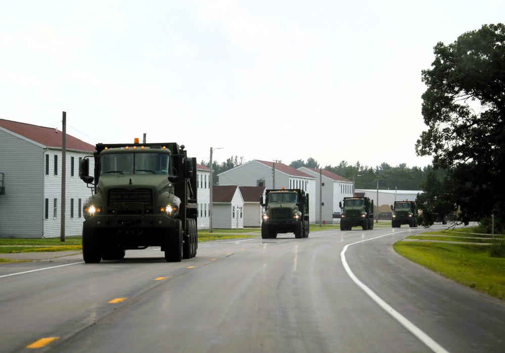 Convoy at Fort McCoy: July 2025 training at Wisconsin's Total Force Training Center