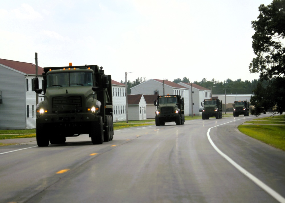 Convoy at Fort McCoy: July 2025 training at Wisconsin's Total Force Training Center
