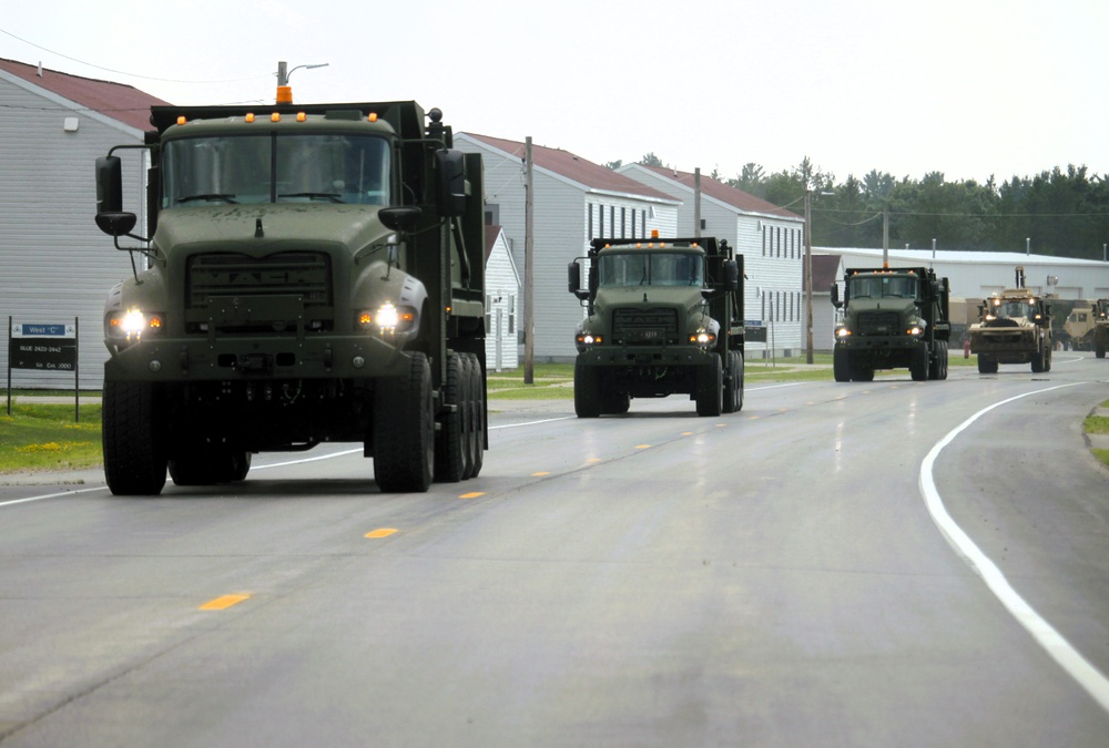Convoy at Fort McCoy: July 2025 training at Wisconsin's Total Force Training Center