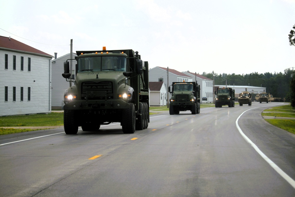 Convoy at Fort McCoy: July 2025 training at Wisconsin's Total Force Training Center