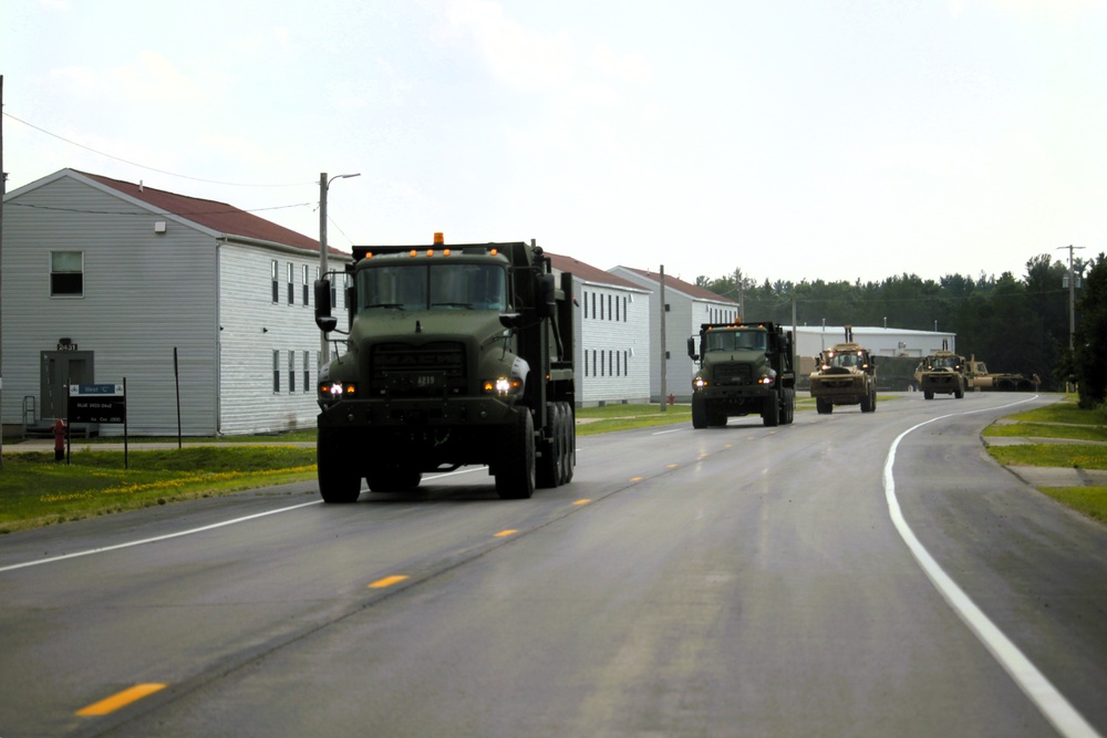 Convoy at Fort McCoy: July 2025 training at Wisconsin's Total Force Training Center