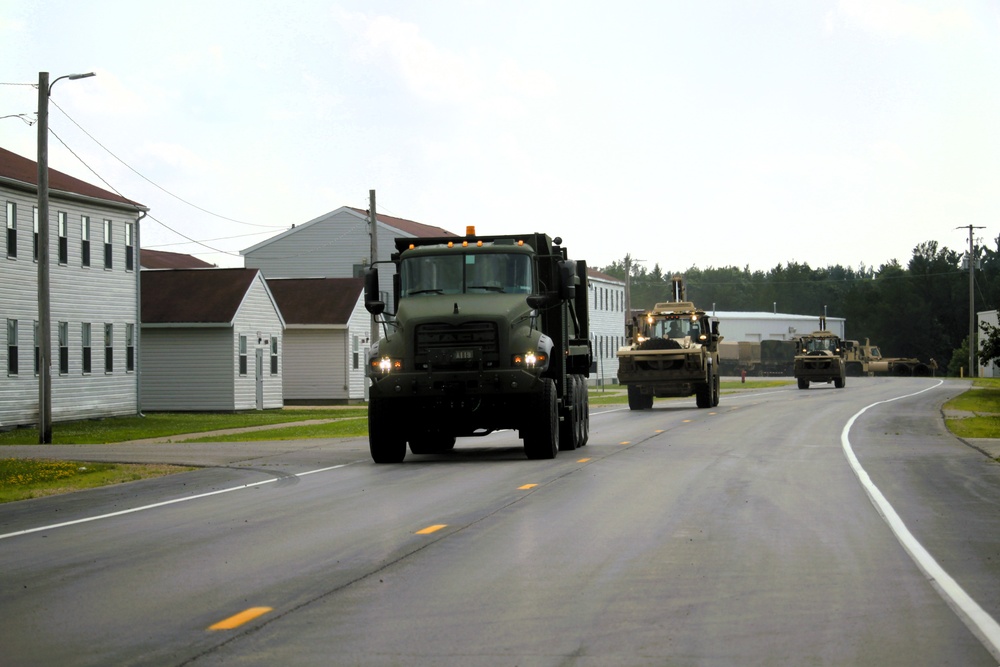 Convoy at Fort McCoy: July 2025 training at Wisconsin's Total Force Training Center