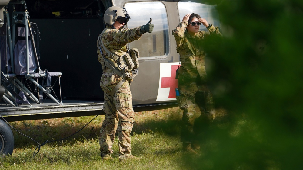 Joint service members participate in 'Operation Dustoff Vigilance'