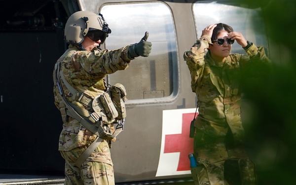 Joint service members participate in 'Operation Dustoff Vigilance'